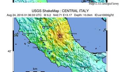 Italy Earthquake August 2016